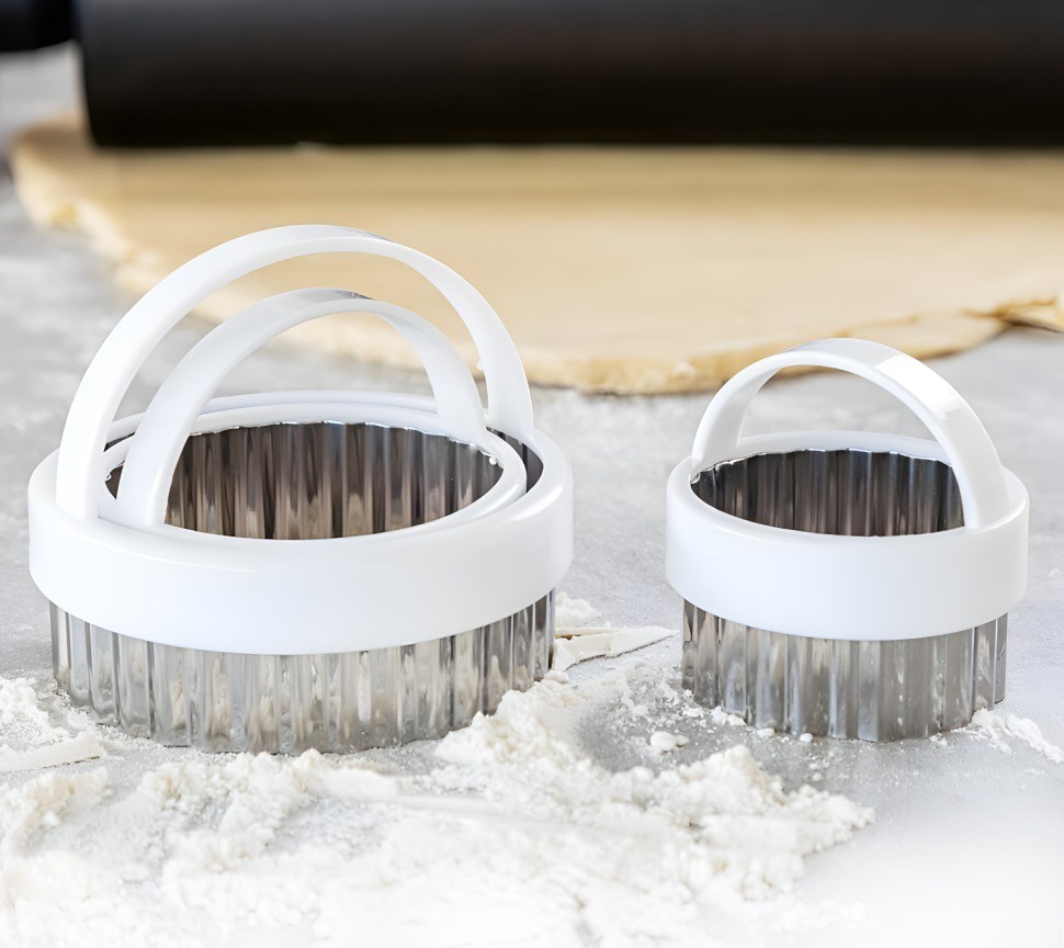 Набор из 3 рифленых формочек для выпечки KC KCPASTRY3