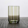 Стакан DF09075/G, стекло, clear/green, ROOMERS TABLEWARE
