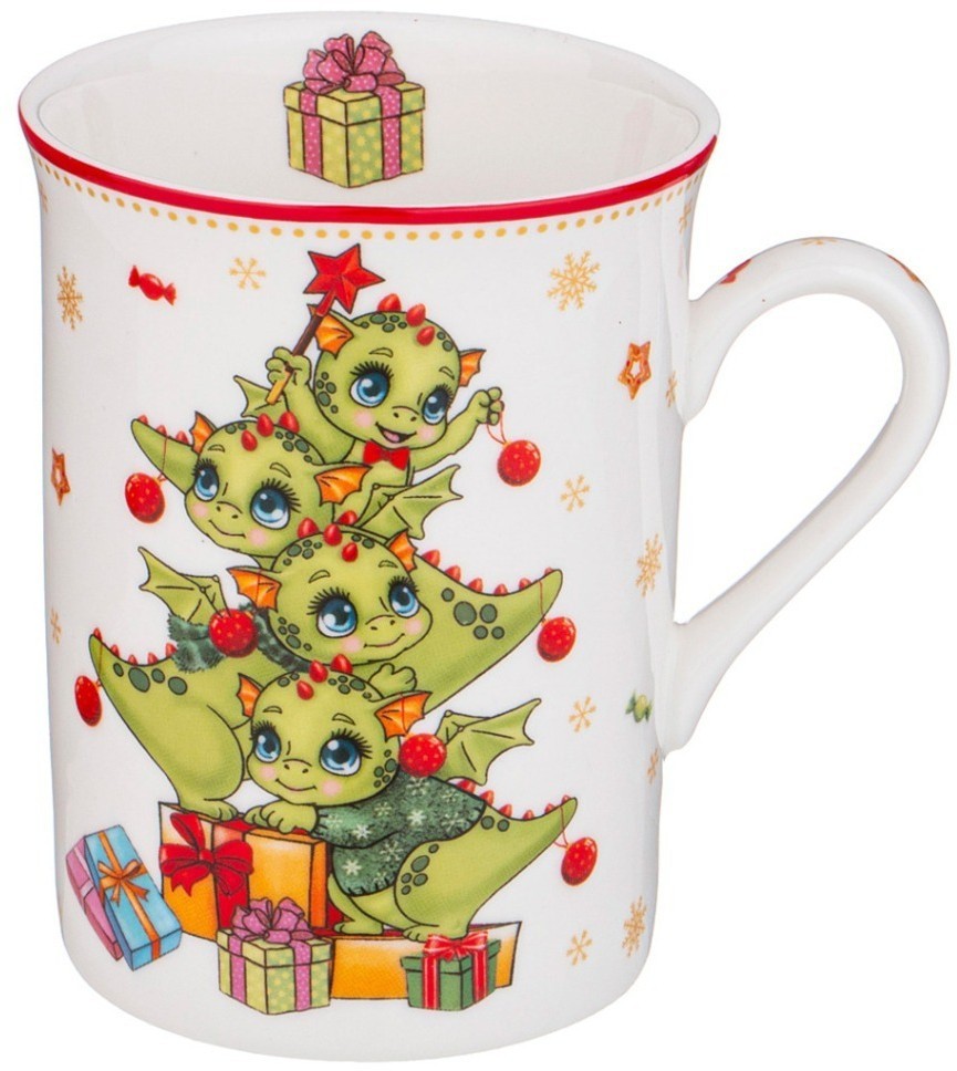 Кружка lefard "с новым годом!" 300 мл Lefard (85-1963)