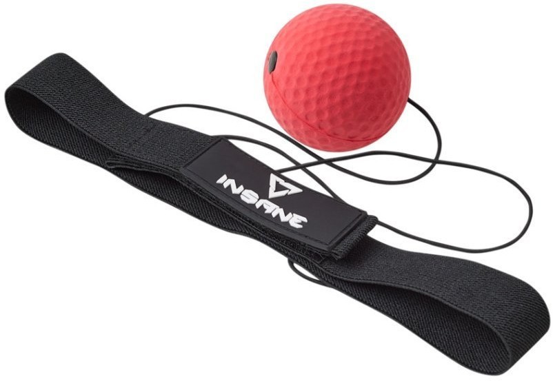 Мяч боевой Insane IN23-FB102 на резинке, красный (2103873)
