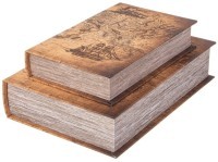 Набор шкатулок-книжек из 2-х шт. 30х21х7/24х16х5 см Lefard (94-201)