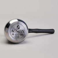 Турка agness, 350мл, нерж.сталь 304, термоаккумулирующее дно, индукция (914-311)