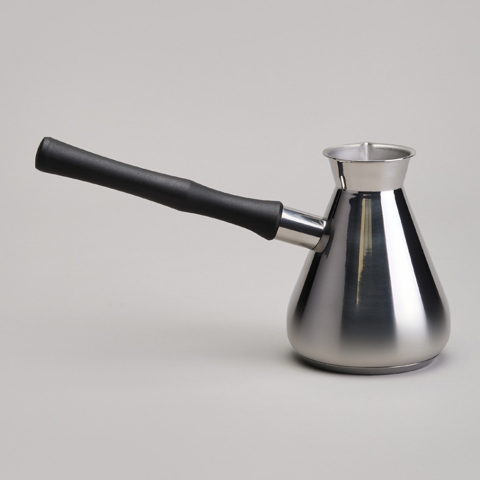 Турка agness, 350мл, нерж.сталь 304, термоаккумулирующее дно, индукция (914-311)