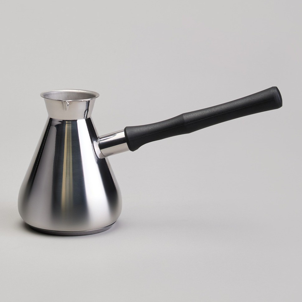 Турка agness, 350мл, нерж.сталь 304, термоаккумулирующее дно, индукция (914-311)