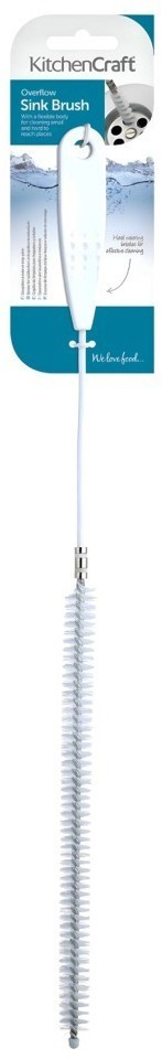 Щетка для чистки раковины и перелива KitchenCraft KC KCOFBRUSH