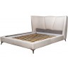 Кровать Siena без мех.велюр кремовый Colt1008 199*222*116см (TT-00015958)