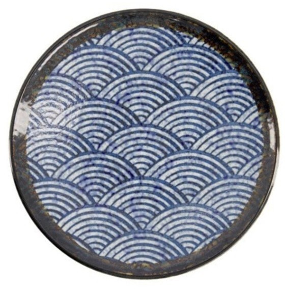 Тарелка 18567, 22.7, фарфор, blue, TOKYO DESIGN