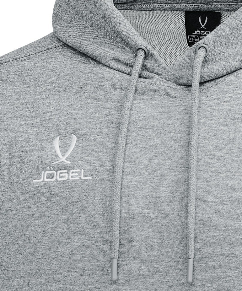 Худи JOGEL ESSENTIAL Cotton Hoodie, серый меланж, детский (2121842)