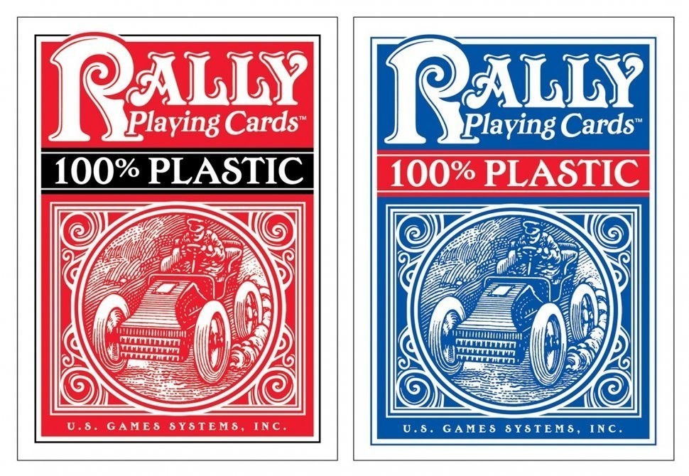 Карты "100% Plastic Rally Playing Сards" (47056)