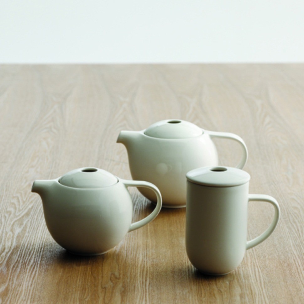 Кружка с ситечком C097-15ACR, фарфор, Cream, LOVERAMICS