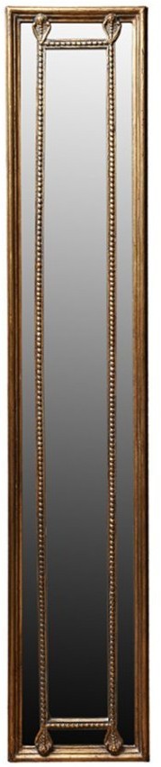 Зеркало MirrorMR17, Массив дерева, brass/brown, ROOMERS FURNITURE