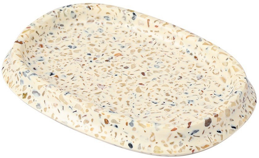 Мыльница mosaic, светло-бежевая (78873)