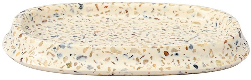 Мыльница mosaic, светло-бежевая (78873)