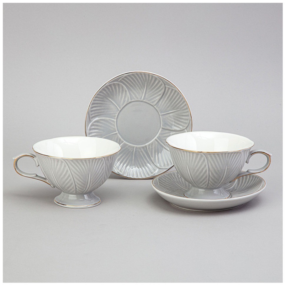 Чайный набор lefard "top style" на 2 пер. 4 пр. 250 мл (42-552)