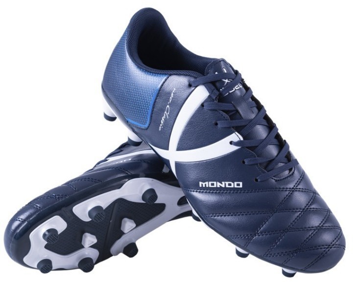 БЕЗ УПАКОВКИ Бутсы футбольные Mondo JSH402, темно-синий, р. 45 (2102418)