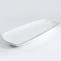 Блюдо сервировочное для подачи керамика 43х18х4,5 LR (90083-651L)