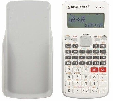 Калькулятор инженерный Brauberg SC-880-N 417 функций 250526 (86025)