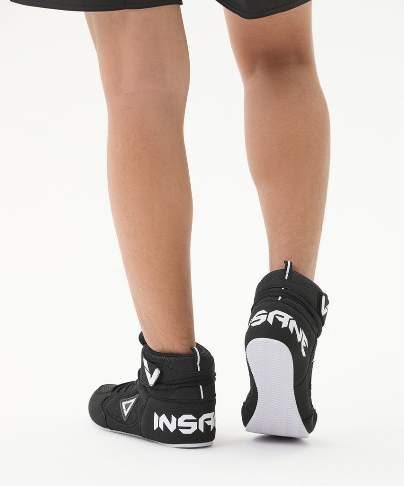 БЕЗ УПАКОВКИ Обувь для бокса INSANE RAPID низкая, черный, детский (2134111)