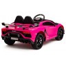 Детский электромобиль Lamborghini SVJ (розовый, 12V) - HL328