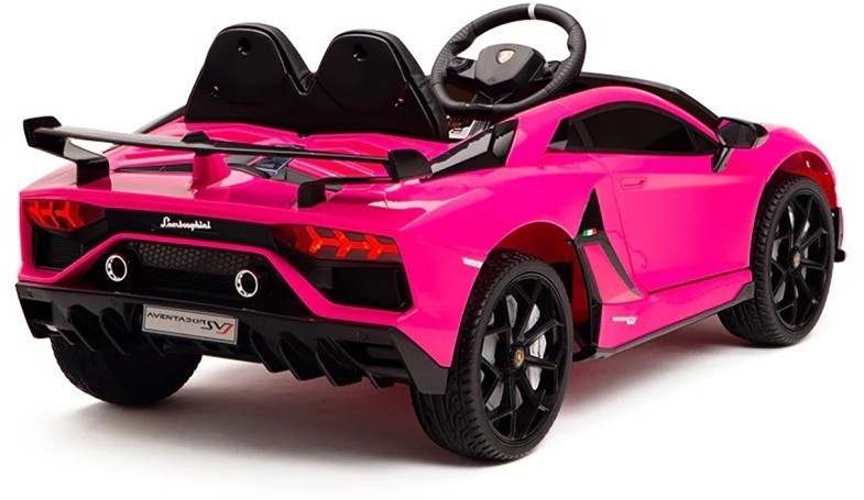 Детский электромобиль Lamborghini SVJ (розовый, 12V) - HL328