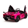 Детский электромобиль Lamborghini SVJ (розовый, 12V) - HL328