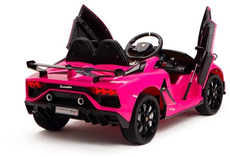 Детский электромобиль Lamborghini SVJ (розовый, 12V) - HL328