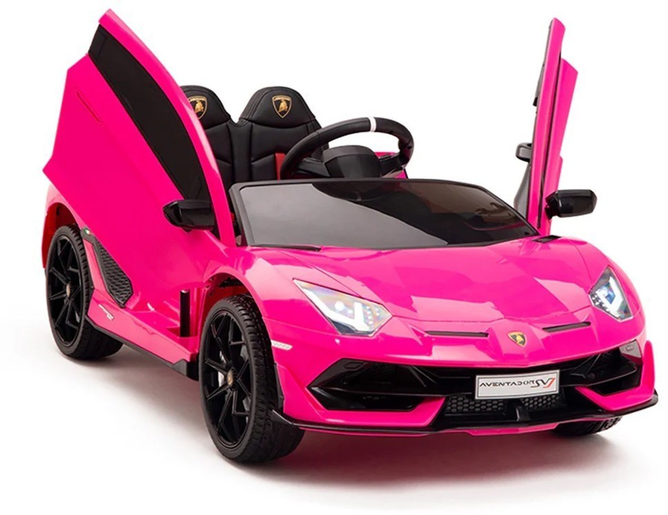 Детский электромобиль Lamborghini SVJ (розовый, 12V) - HL328