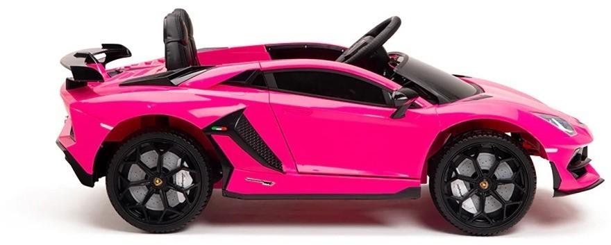 Детский электромобиль Lamborghini SVJ (розовый, 12V) - HL328