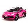 Детский электромобиль Lamborghini SVJ (розовый, 12V) - HL328
