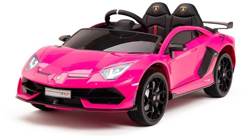 Детский электромобиль Lamborghini SVJ (розовый, 12V) - HL328