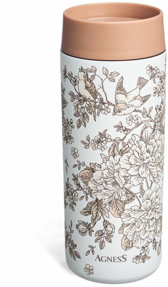 Термокружка royal garden 350 мл, колба нерж.сталь 18/10 Agness (798-111)