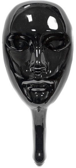 Маска для мафии пластиковая черная (31747)