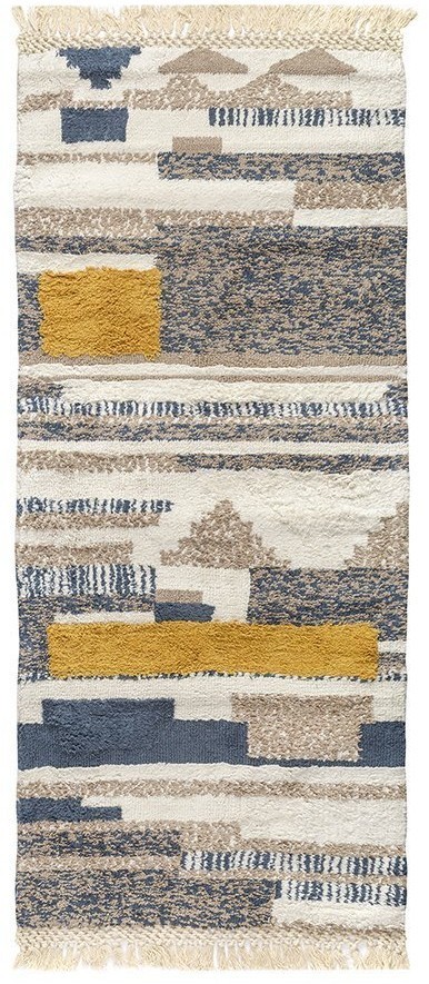 Ковер из хлопка kochi из коллекции ethnic, 70х160 см (74406)