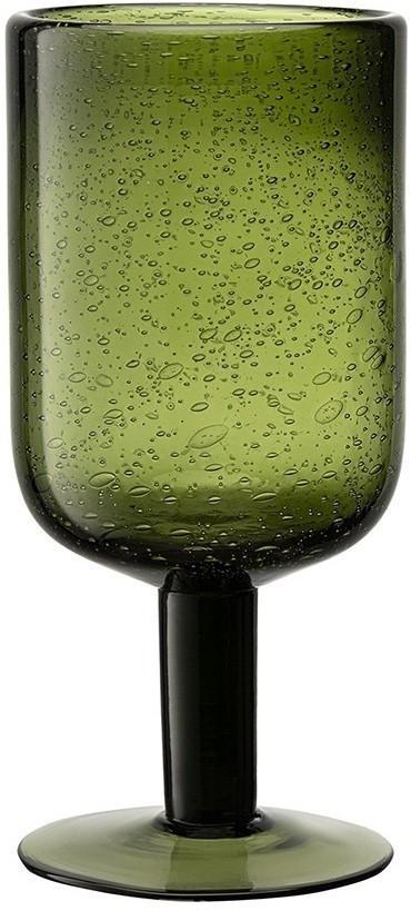 Набор бокалов для вина flowi, 410 мл, темно-зеленые, 2 шт. (77882)