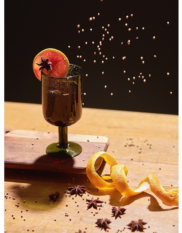 Набор бокалов для вина flowi, 410 мл, темно-зеленые, 2 шт. (77882)