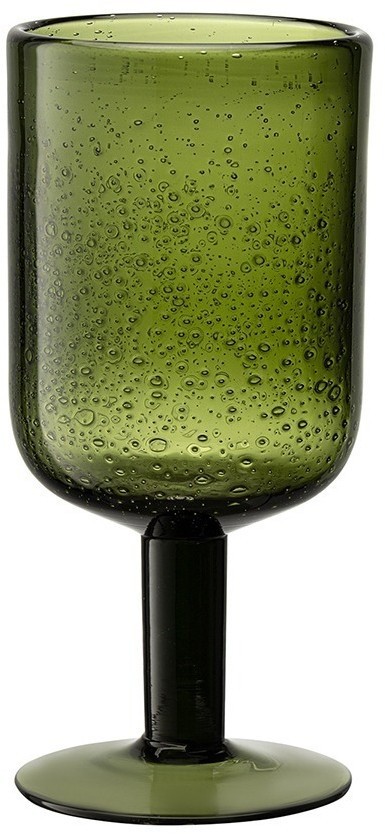 Набор бокалов для вина flowi, 410 мл, темно-зеленые, 2 шт. (77882)