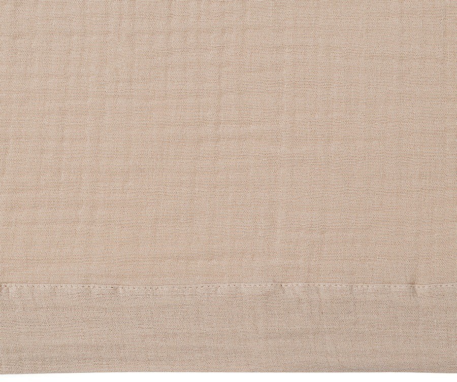 Штора из муслина бежевого цвета из коллекции essential, 150х290 см (77780)