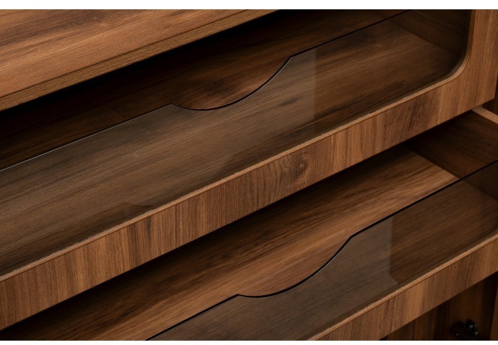 Шкаф Alto двухдверый c выдвижными ящиками, цвет орех Франклин, глухой 100*57*228.5см (TT-00012798)