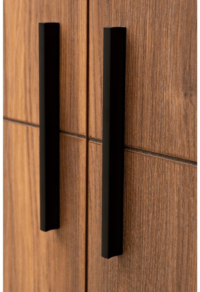 Шкаф Alto двухдверый c выдвижными ящиками, цвет орех Франклин, глухой 100*57*228.5см (TT-00012798)