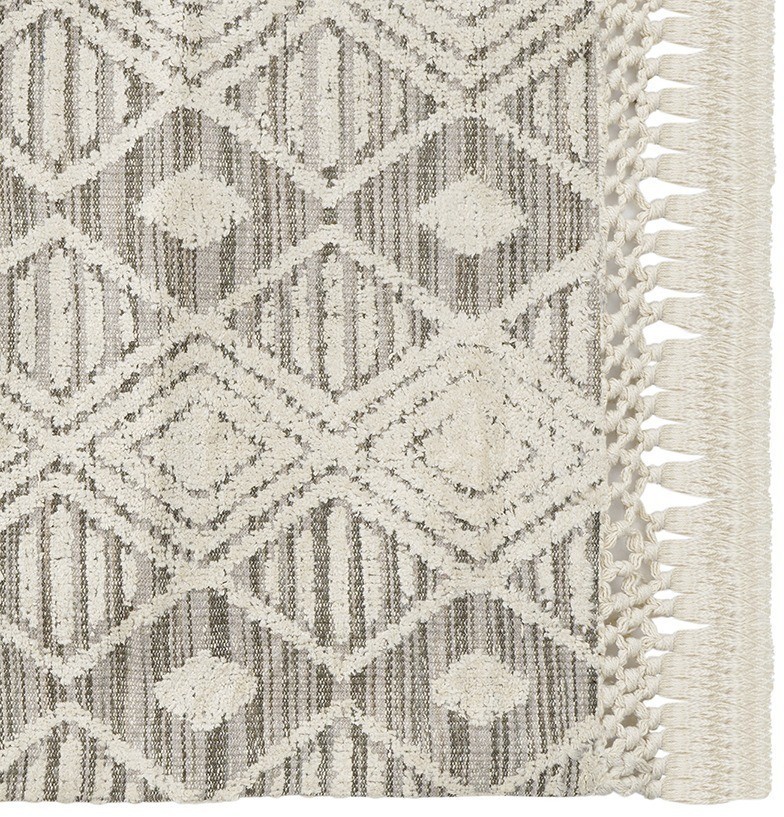 Ковер с бахромой из хлопка chennai из коллекции ethnic, 160x230 см (76133)