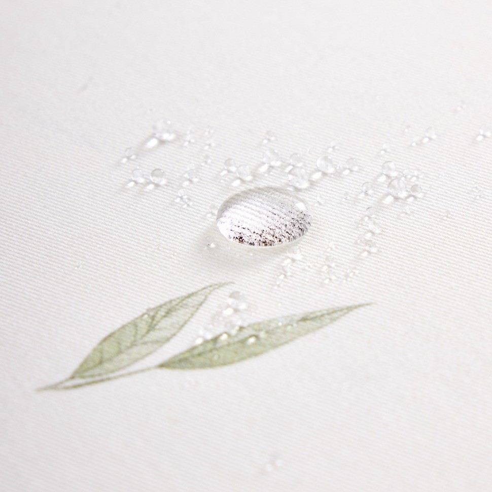 Скатерть круглая "душа прованса" 150 см , 100% хлопок, белый, твил, пропитка Lefard (850-735-27)