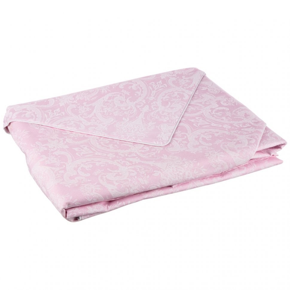 Кпб евро "грёзы",розовый,подод 200х220-1шт,прост220х220-1шт,нав 50х70-2шт,100% хлопок. SANTALINO (984-930)