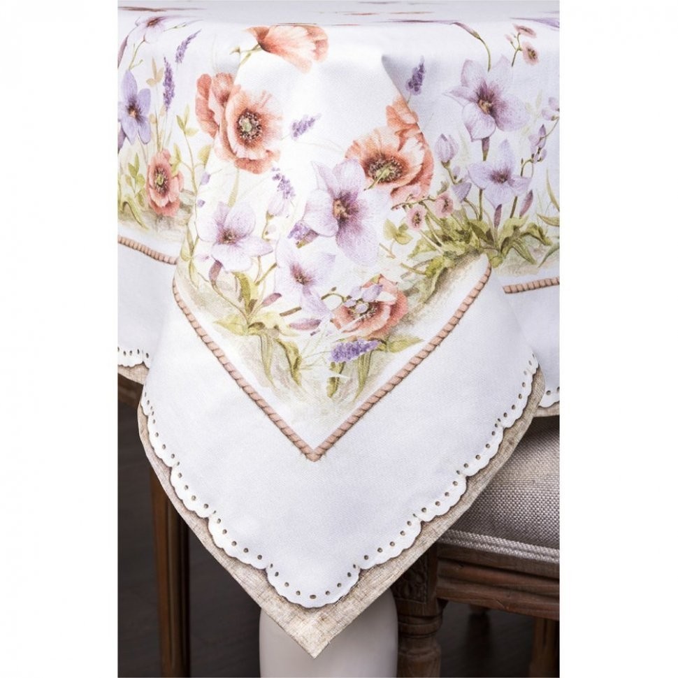 Скатерть "сиеста" 180*140 , 100% хлопок,твилл SANTALINO (850-713-2)