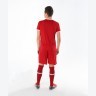 Шорты футбольные JFS-1110-021, красный/белый (430568)