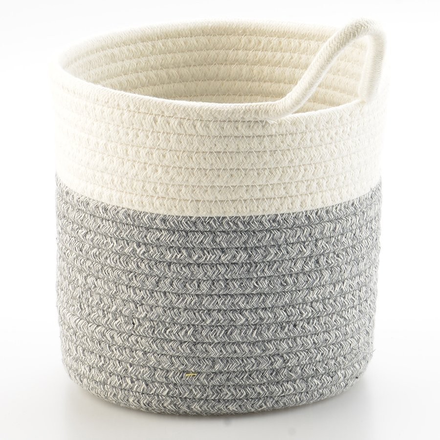 Кашпо gerd, D20х19 см, белое/светло-серое (74827)