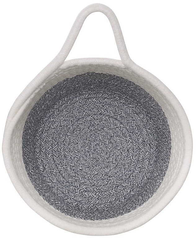 Кашпо gerd, D20х19 см, белое/светло-серое (74827)