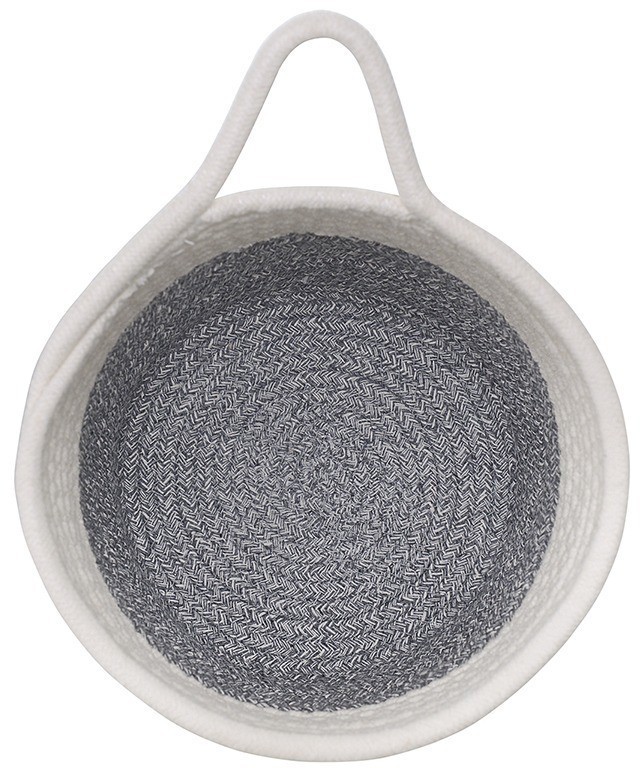 Кашпо gerd, D20х19 см, белое/светло-серое (74827)