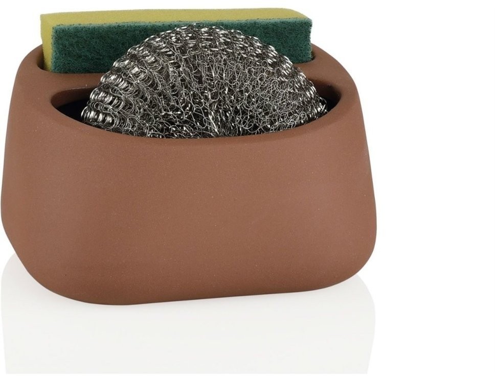 Andrea House Подставка для двух губок терракота CC67117