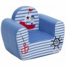 Бескаркасное (мягкое) детское кресло серии "Экшен", Мореплаватель (PCR317-13)