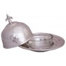Емкость для икры PI5223/S, 14 см, никель, посеребрение, silver plated, ROOMERS TABLEWARE